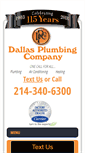 Mobile Screenshot of dallasplumbing.com